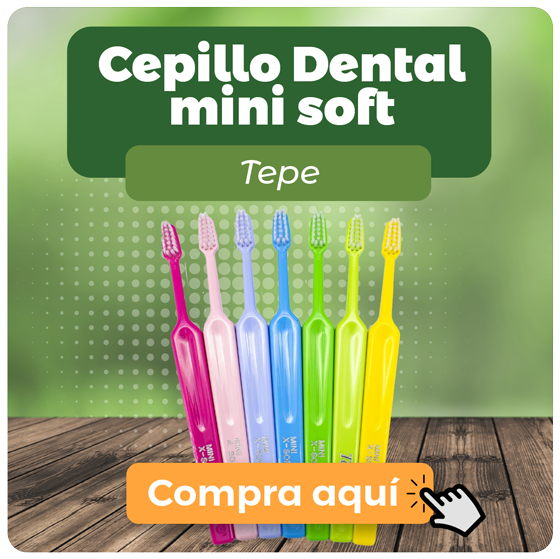 Banner cepillo dental mini soft para mascotas TePe