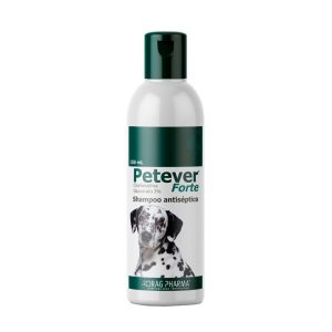 Shampoo Antiséptico Petever Forte 150ml uso veterinario Drag Pharma